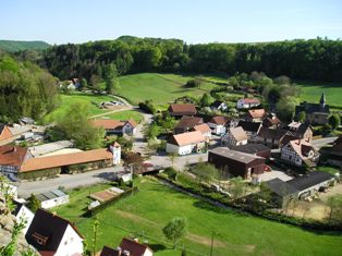 Blick auf Oberwerbe