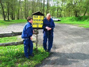 Nach der Wanderung